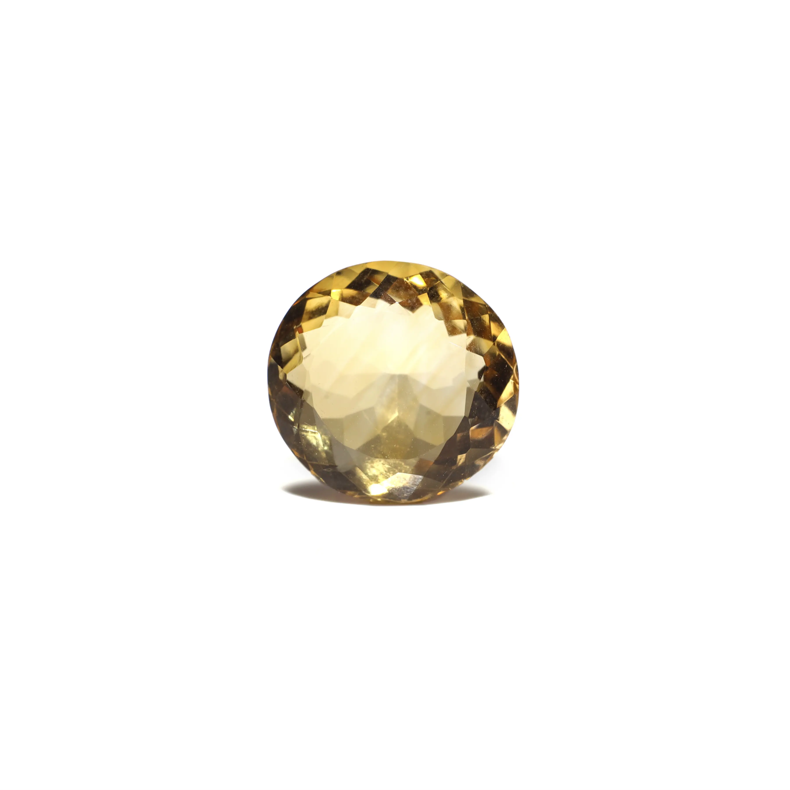 MantraMani® Citrine (Sunela) — Certified Authentic & Natural Gemstone
