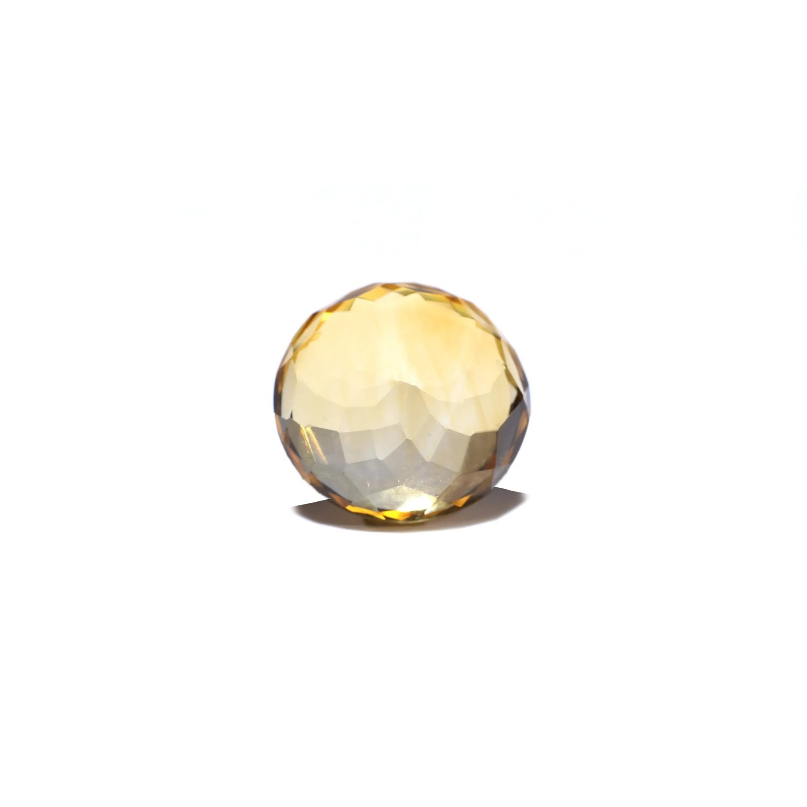 MantraMani® Citrine (Sunela) — Certified Authentic & Natural Gemstone