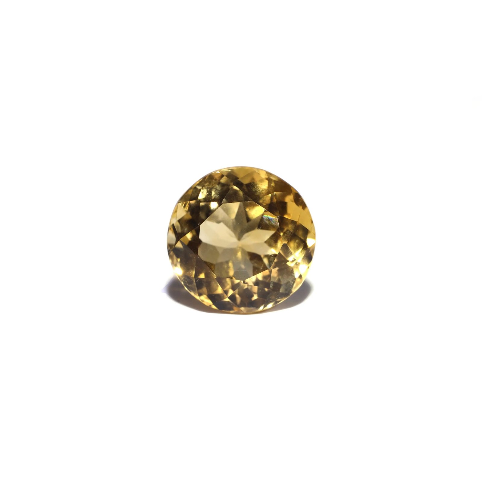 MantraMani® Citrine (Sunela) — Certified Authentic & Natural Gemstone