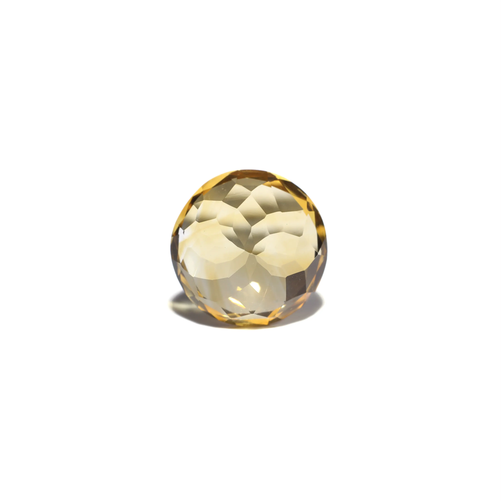 MantraMani® Citrine (Sunela) — Certified Authentic & Natural Gemstone