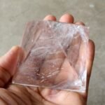 MantraMani Clear Quartz Pyramid - Energized Vedic Gemstone Jewelry - MantraMani