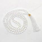 MantraMani Sphatik Japa Mala in Copper - Energized Vedic Gemstone Jewelry - MantraMani