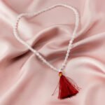 MantraMani Sphatik Japa Mala in Copper - Energized Vedic Gemstone Jewelry - MantraMani