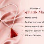 MantraMani Sphatik Japa Mala - Energized Vedic Gemstone Jewelry - MantraMani