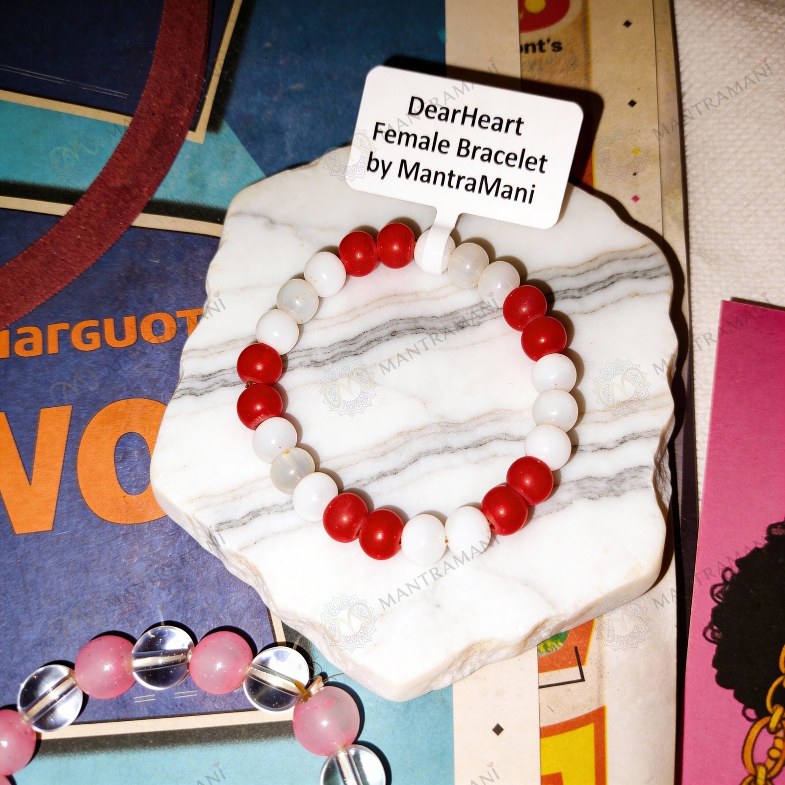 DearHeart Bracelet – Heartbreak Healing & Calm | MantraMani