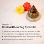 MantraMani Dhan yog Pyramid - Energized Vedic Gemstone Jewelry - MantraMani