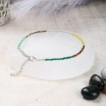 MantraMani Money Magnet Anklet - Energized Vedic Gemstone Jewelry - MantraMani