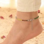 MantraMani Money Magnet Anklet - Energized Vedic Gemstone Jewelry - MantraMani