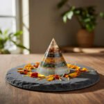 MantraMani Dhan yog Pyramid - Energized Vedic Gemstone Jewelry - MantraMani
