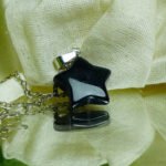 Black Obsidian Crystal Star Pendant
