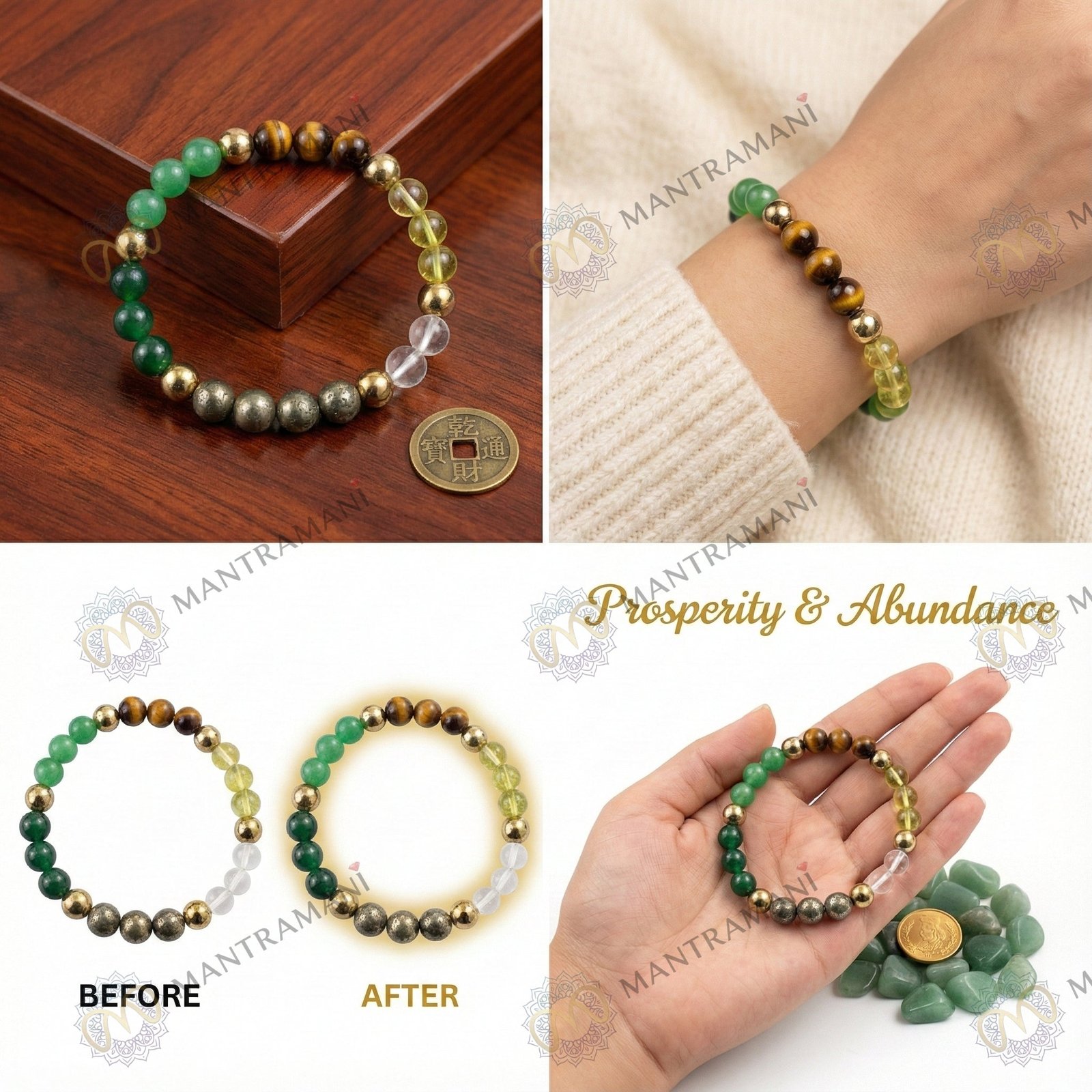 MantraMani Dhan Vriddhi - Energized Vedic Gemstone Jewelry - MantraMani