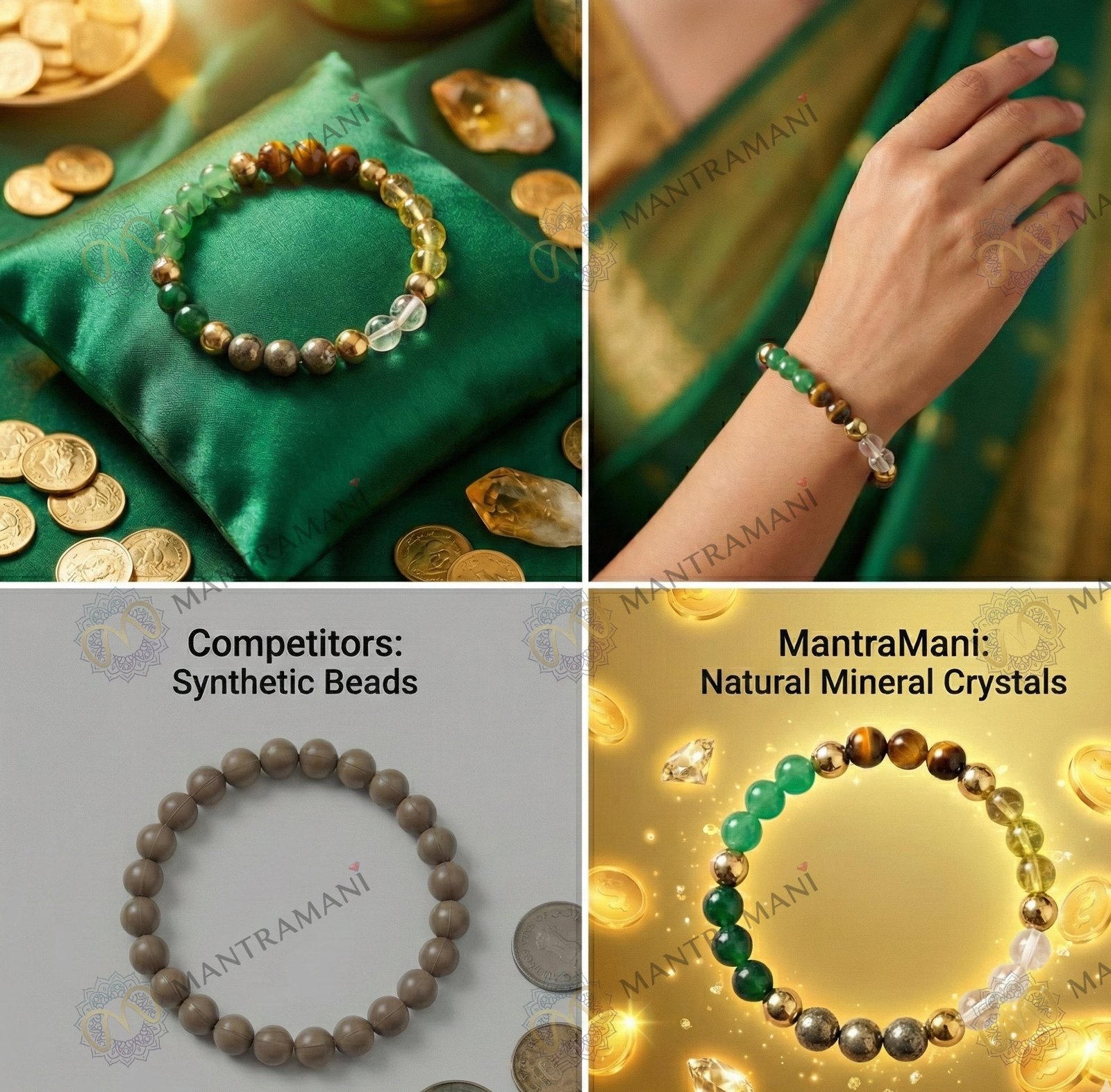 MantraMani Dhan Vriddhi - Energized Vedic Gemstone Jewelry - MantraMani