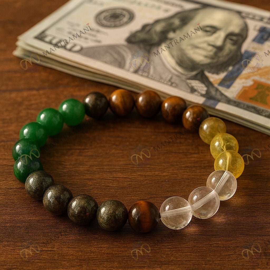 MantraMani Dhan Vriddhi - Energized Vedic Gemstone Jewelry - MantraMani