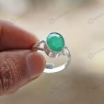 MantraMani Panna (Real Emerald) Ring: Develop Sharp Intellect and Enhance Growth Opportunities - Energized Vedic Gemston...