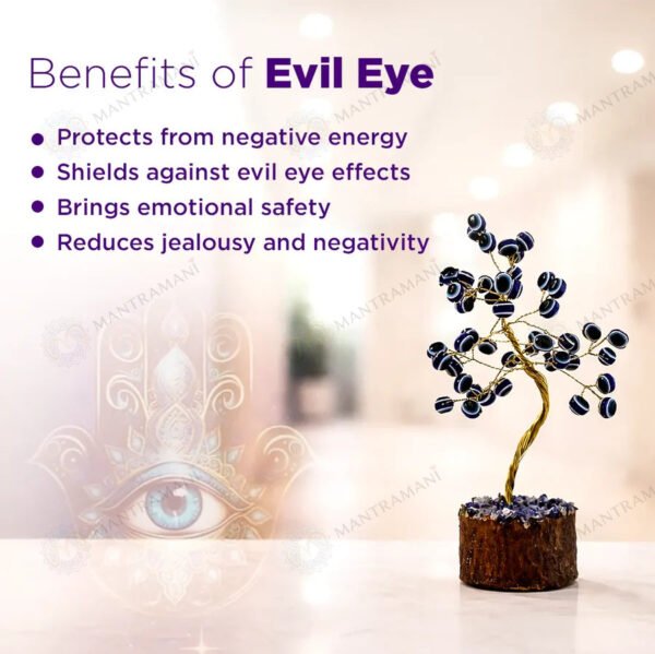 MantraMani Evil Eye Tree – Protection from Negative Energy & Nazar