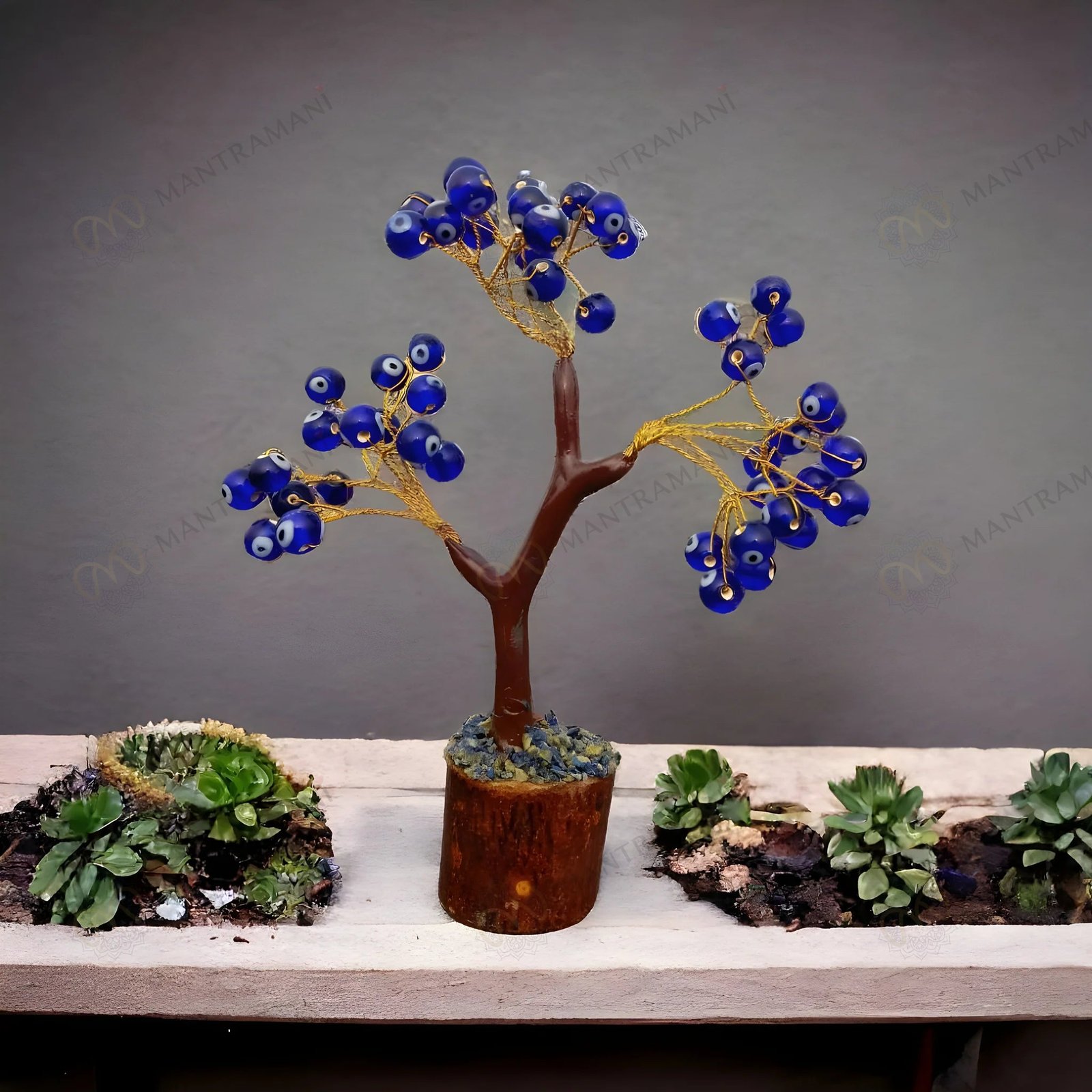 MantraMani Evil Eye Tree – Protection from Negative Energy & Nazar