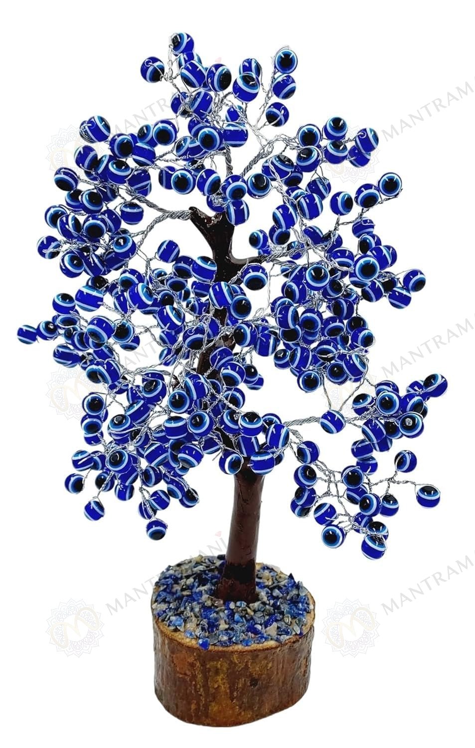 MantraMani Evil Eye Tree - Energized Vedic Gemstone Jewelry - MantraMani