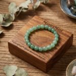 MantraMani FortuneFlow Green Aventurine Bracelet for Luck, Wealth & Emotional Healing - Energized Vedic Gemstone Jewelry...
