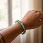 MantraMani FortuneFlow Green Aventurine Bracelet for Luck, Wealth & Emotional Healing - Energized Vedic Gemstone Jewelry...