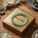 MantraMani FortuneFlow Green Aventurine Bracelet for Luck, Wealth & Emotional Healing - Energized Vedic Gemstone Jewelry...