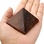 MantraMani Garnet Pyramid - Energized Vedic Gemstone Jewelry - MantraMani