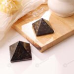 MantraMani Garnet Pyramid - Energized Vedic Gemstone Jewelry - MantraMani