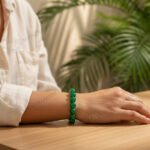 MantraMani LAtelier Green Jade - Energized Vedic Gemstone Jewelry - MantraMani