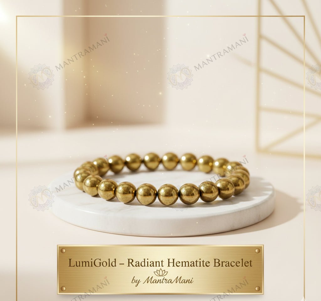 MantraMani LumiGold - Energized Vedic Gemstone Jewelry - MantraMani