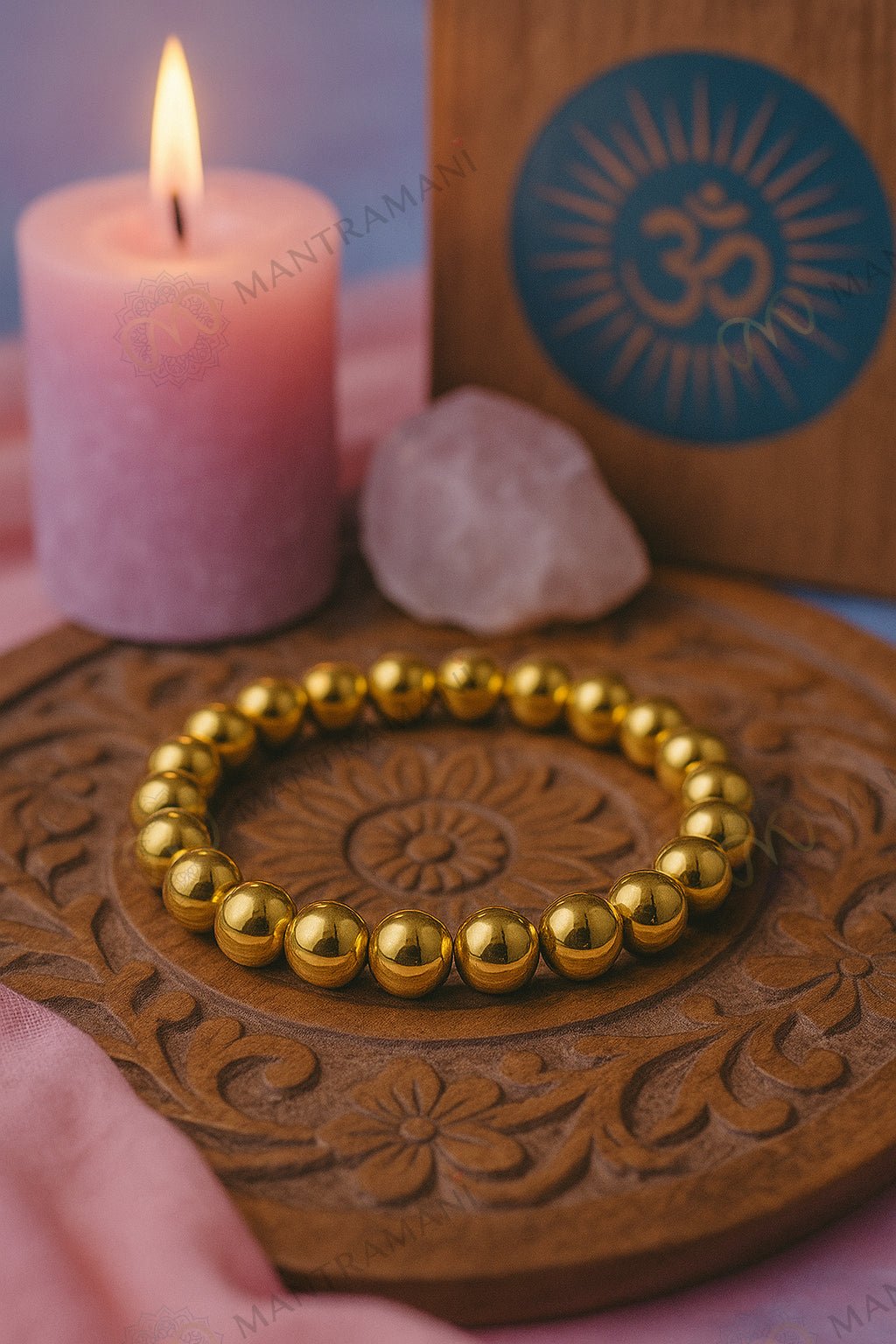MantraMani LumiGold - Energized Vedic Gemstone Jewelry - MantraMani