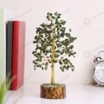 MantraMani Green Jade Tree : Promotes Wealth Attraction & Money Growth - Energized Vedic Gemstone Jewelry - MantraMani