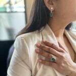 MantraMani Green Onyx Ring: Encourages Self - Energized Vedic Gemstone Jewelry - MantraMani