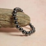 MantraMani Hematite Bracelet - Energized Vedic Gemstone Jewelry - MantraMani