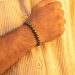 MantraMani Hematite Bracelet - Energized Vedic Gemstone Jewelry - MantraMani