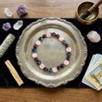 MantraMani Capricorn Zodiac Birthstone Crystal Bracelet - Energized Vedic Gemstone Jewelry - MantraMani