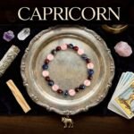 MantraMani Capricorn Zodiac Birthstone Crystal Bracelet - Energized Vedic Gemstone Jewelry - MantraMani