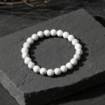 MantraMani Howlite Bracelet - Energized Vedic Gemstone Jewelry - MantraMani
