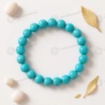 MantraMani Turquoise Cleste Irani Firoza - Energized Vedic Gemstone Jewelry - MantraMani