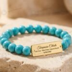 MantraMani Turquoise Cleste Irani Firoza - Energized Vedic Gemstone Jewelry - MantraMani
