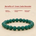 MantraMani Jade Bracelet - Energized Vedic Gemstone Jewelry - MantraMani