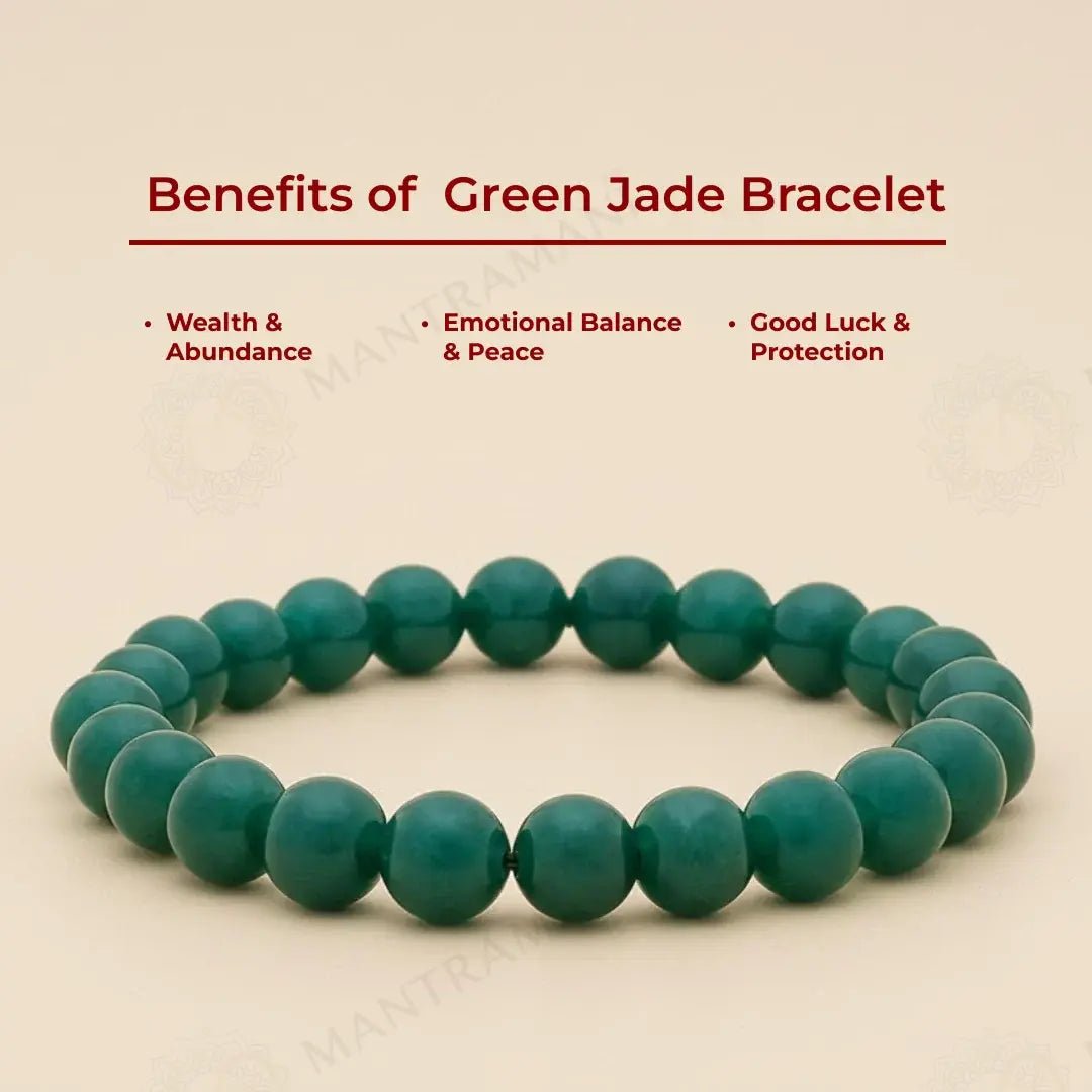 MantraMani Jade Bracelet – Luck, Harmony & Abundance