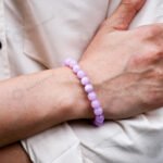 MantraMani Kunzite Bracelet to Heal Broken Hearts - Energized Vedic Gemstone Jewelry - MantraMani