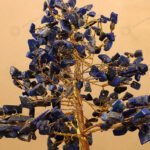 MantraMani Lapis Lazuli Crystal Tree - Energized Vedic Gemstone Jewelry - MantraMani