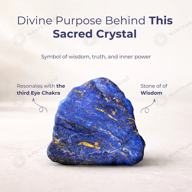 MantraMani Lapis Lazuli Crystal Tree – Wisdom, Communication & Confidence