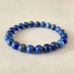 MantraMani Lapis Lazuli Bracelet - Energized Vedic Gemstone Jewelry - MantraMani
