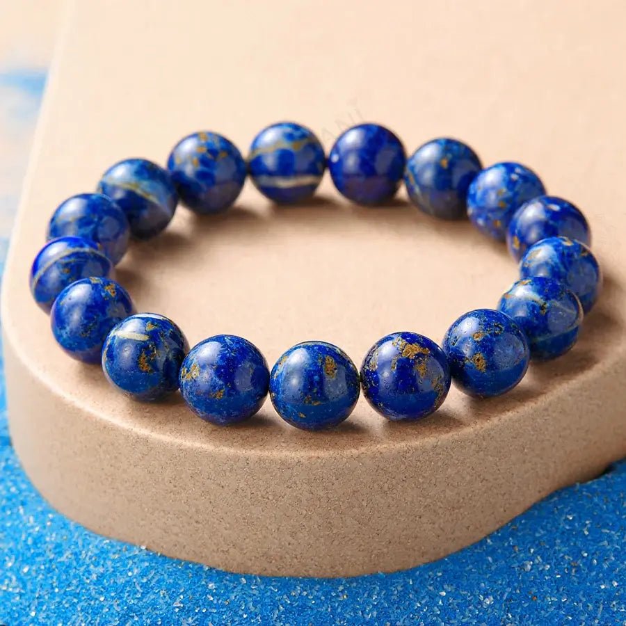 Lapis Lazuli Bracelet – Communication & Confidence | MantraMani