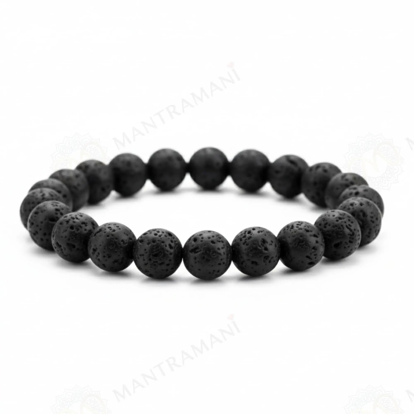 Lava Stone Bracelet – Courage & Grounding | MantraMani
