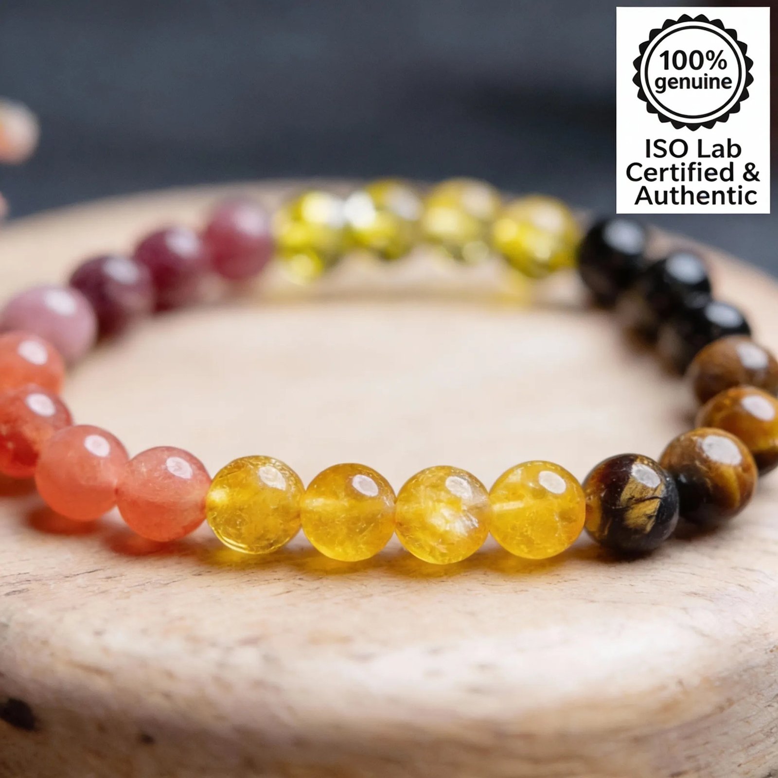 Leo Rashi Bracelet – Confidence & Success | MantraMani