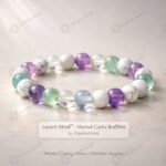 MantraMani Lucent Mind  Mental Clarity Bracelet for Decision - Energized Vedic Gemstone Jewelry - MantraMani