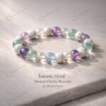 MantraMani Lucent Mind  Mental Clarity Bracelet for Decision - Energized Vedic Gemstone Jewelry - MantraMani