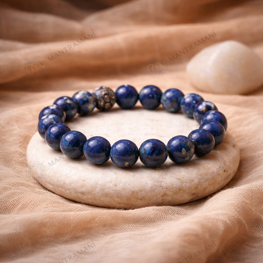 Lapis Verité Bracelet – Career & Govt Job Focus | MantraMani